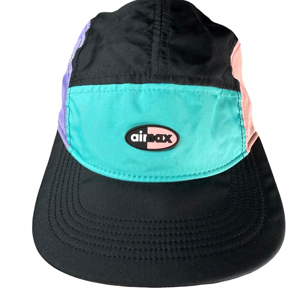 Nike NSW Air Max AeroBill AW84 Cap Mens OS Multi Color 5-Panel Hat Retro Running